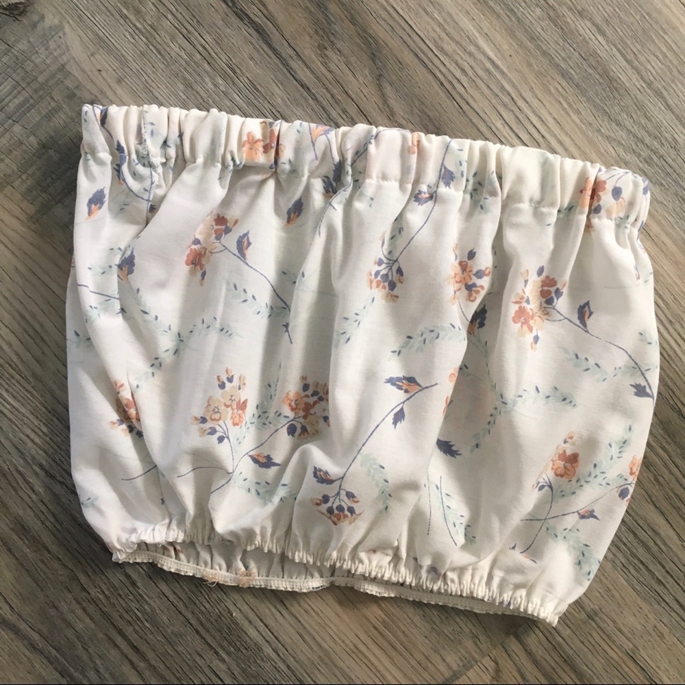 Handmade tube top and skirt matching set - Picture 3 of 4